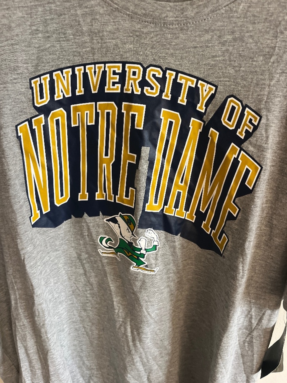 University of Notre dane shirt 3xl